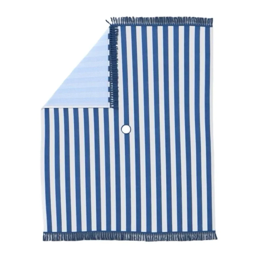 Sun Squad Striped Beach Blanket - 60” x 72”